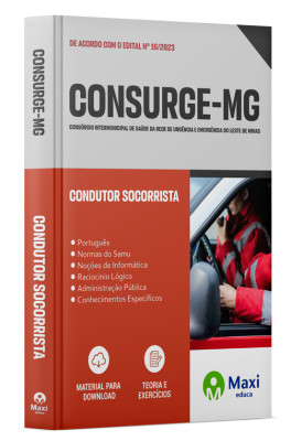 Apostila CONSURGE-MG - 2023 - Condutor Socorrista