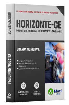 Apostila Prefeitura de Horizonte - CE - 2023 - Guarda Municipal