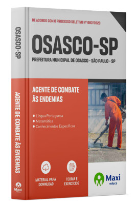 Apostila Prefeitura de Osasco - SP - 2023 - Agente de Combate às Endemias