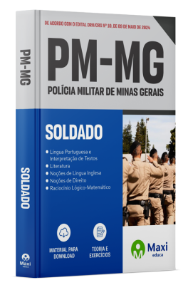 Apostila PM-MG - 2024 - Soldado