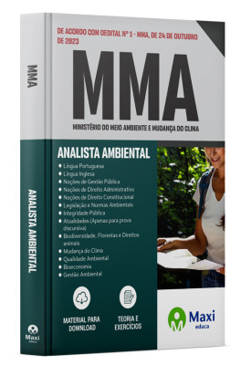Apostila MMA 2023 - Analista Ambiental
