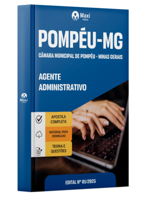 Apostila Câmara  de Pompéu - MG - Agente Administrativo