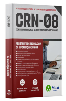 Apostila CRN-8 2023 - Assistente de Tecnologia da Informação Júnior