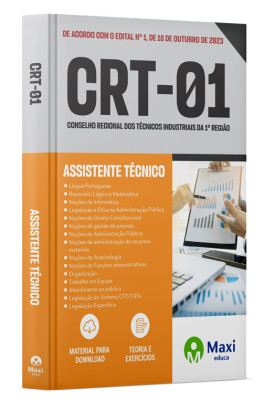 Apostila CRT-01 2023 - Assistente Técnico