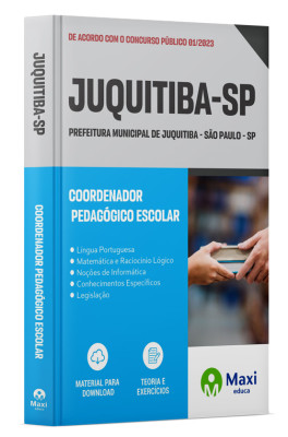 Apostila Prefeitura de Juquitiba-SP 2023 - Coordenador Pedagógico Escolar