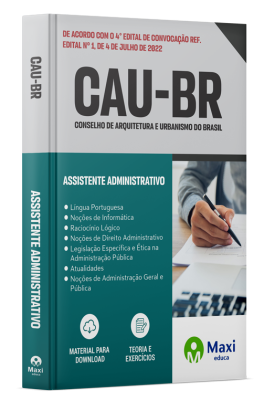 Apostila CAU BR 2023 - Assistente Administrativo