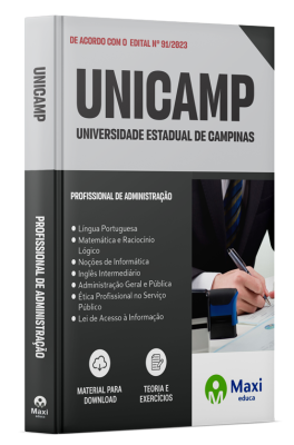 Apostila UNICAMP 2023 - Profissional de Administração