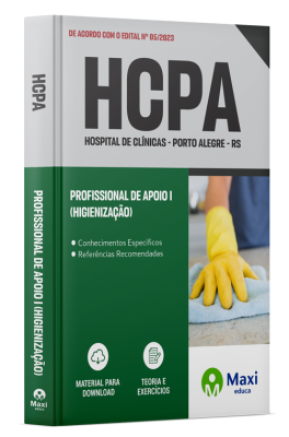 Apostila HCPA 2023 - Profissional de Apoio I (Higienização)