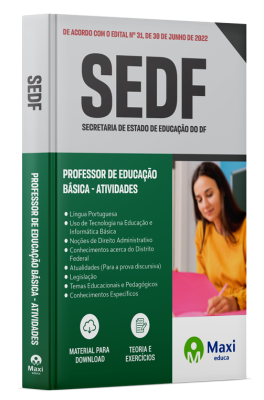 Apostila SEDF - 2023 - Professor de Educação Básica - Atividades