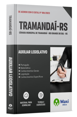 Apostila Câmara de Tramandaí - RS - 2023 - - Auxiliar Legislativo