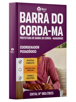 Apostila Prefeitura de Barra do Corda - MA - Coordenador Pedagógico
