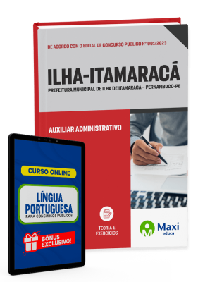 Apostila Prefeitura de Ilha de Itamaracá - PE - 2023 - Auxiliar Administrativo