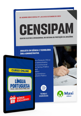 Apostila CENSIPAM - 2023 - Analista em Ciência e Tecnologia – Área administrativa