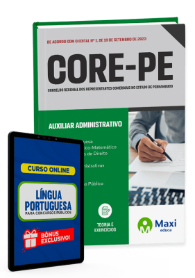 Apostila CORE-PE - 2023 - Auxiliar Administrativo