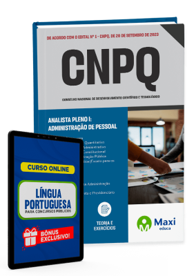 Apostila CNPQ - 2023 - Analista Pleno I: Administração de Pessoal