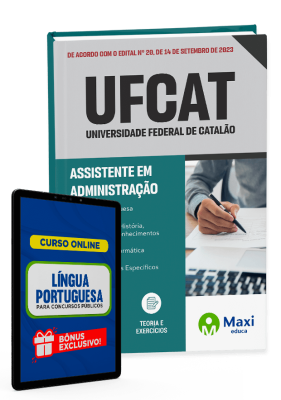Apostila UFCAT - 2023 - Assistente em Administração