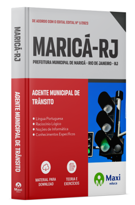 Apostila Prefeitura de Maricá - RJ - 2023 - Agente Municipal de Trânsito