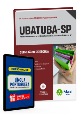 Apostila Prefeitura da Estância Balneária de Ubatuba - SP - 2023 - Secretário de Escola