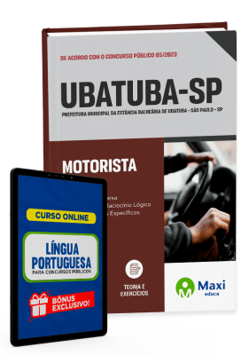 Apostila Prefeitura da Estância Balneária de Ubatuba - SP - 2023 - Motorista