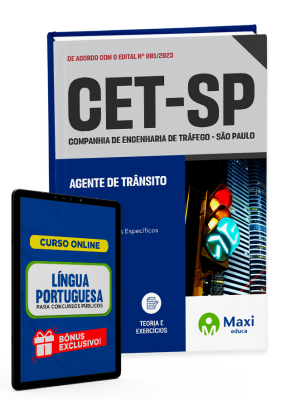 Apostila CET-SP - 2023 - Agente de Trânsito