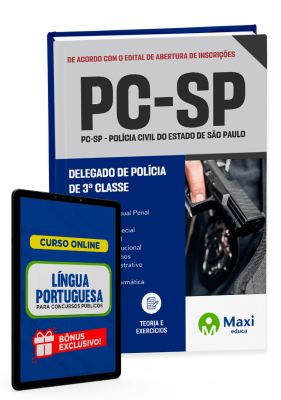 Apostila PC-SP - 2023 - Delegado de Polícia de 3ª classe