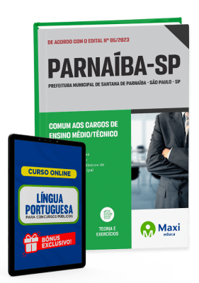 Apostila Prefeitura de Santana de Parnaíba - SP - 2023 - Comum aos cargos de Ensino Médio/Técnico