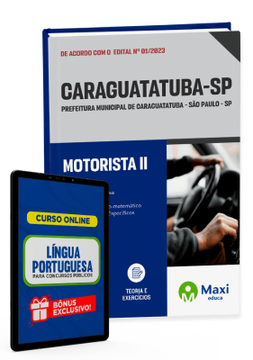 Apostila Prefeitura de Caraguatatuba - SP - 2023 - Motorista II