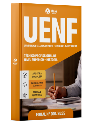 UENF - Universidade Estadual do Norte Fluminense - Darcy Ribeiro - Técnico profissional de nível superior – História