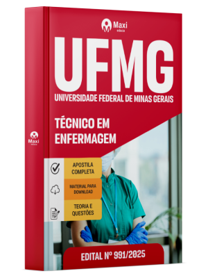 Apostila UFMG - Universidade Federal de Minas Gerais - 2025 - Técnico em Enfermagem