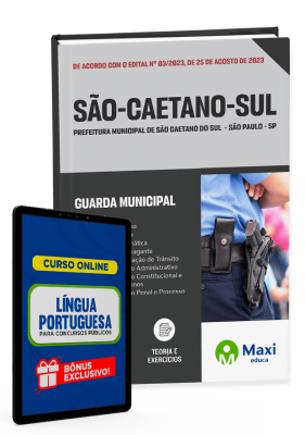 Apostila Prefeitura de São Caetano do Sul -  SP - 2023 - Guarda Municipal
