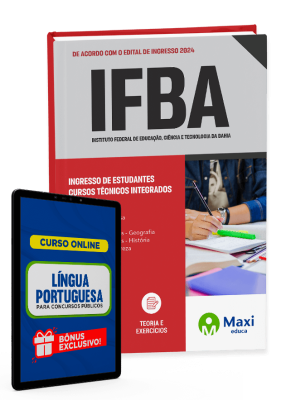 Apostila IFBA - 2023 - Ingresso de Estudantes - Cursos Técnicos Integrados
