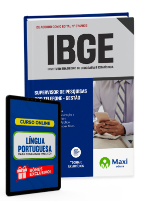 Apostila IBGE - 2023 - Supervisor de Pesquisas por Telefone - Gestão