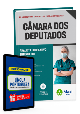 Apostila Câmara dos Deputados - 2023 - Analista Legislativo - Enfermeiro