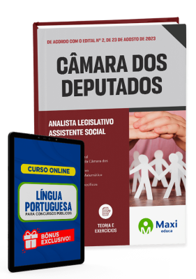 Apostila Câmara dos Deputados - 2023 - Analista Legislativo - Assistente Social