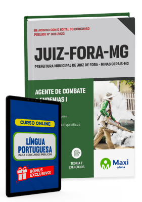 Apostila Prefeitura de Juiz de Fora - MG - 2023 - Agente de Combate a Endemias I