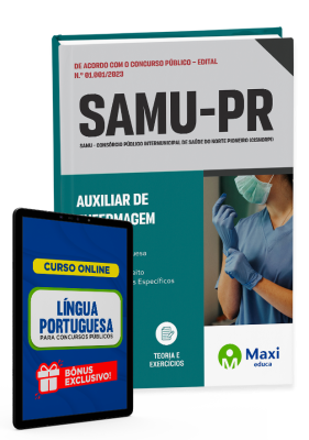 Apostila SAMU - (CISNORPI) - 2023 - Auxiliar de Enfermagem