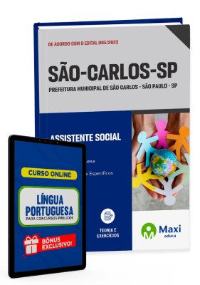 Apostila Prefeitura de São Carlos - SP - 2023 - Assistente Social