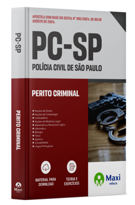 Apostila Preparatória PC-SP 2024 - Perito Criminal