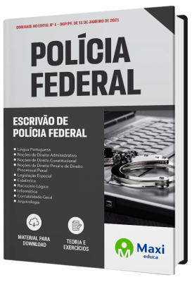 Apostila Preparatória Polícia Federal 2023 - Escrivão de Polícia Federal