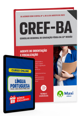 Apostila CREF BA - 2023 - Agente de Orientação e Fiscalização