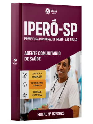 Prefeitura de Iperó - SP - 2025 - Agente Comunitário de Saúde