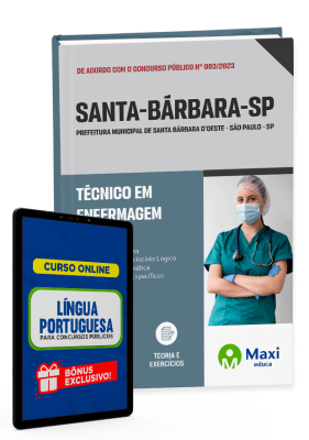 Apostila Prefeitura de Santa Bárbara d'Oeste - SP - 2023 - Técnico em Enfermagem