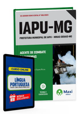 Apostila Prefeitura de Iapu - MG - 2023 - Agente de Combate às Endemias