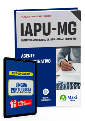 Apostila Prefeitura de Iapu - MG - 2023 - Agente Administrativo