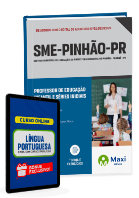 Apostila SME Pinhão - PR - 2023 - Professor de Educação Infantil e Séries Iniciais
