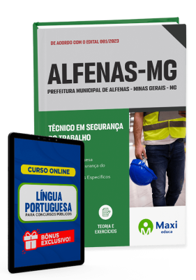 Apostila Prefeitura de Alfenas - MG - 2023 - Técnico em Segurança do Trabalho