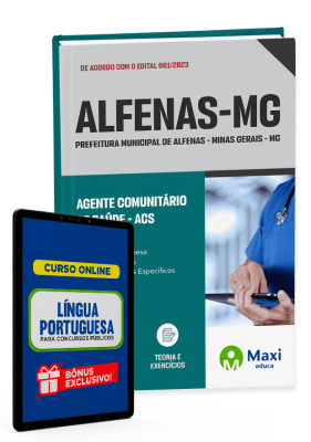 Apostila Prefeitura de Alfenas - MG - 2023 - Agente comunitário de saúde - ACS