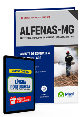 Apostila Prefeitura de Alfenas - MG - 2023 - Agente de combate a endemias - ACE