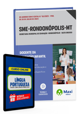 Apostila SME Rondonópolis -MT - 2023 - Docente da Educação Infantil