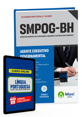 Apostila SMPOG BH - 2023 - Agente Executivo Governamental